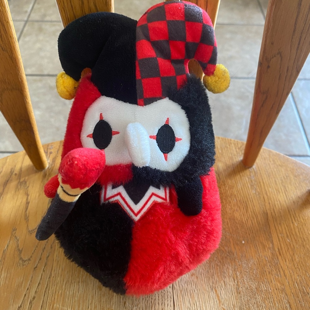 Squishable Plague Doctor Plush Jester Red Clown Alter Ego goth Toy Mini 7"